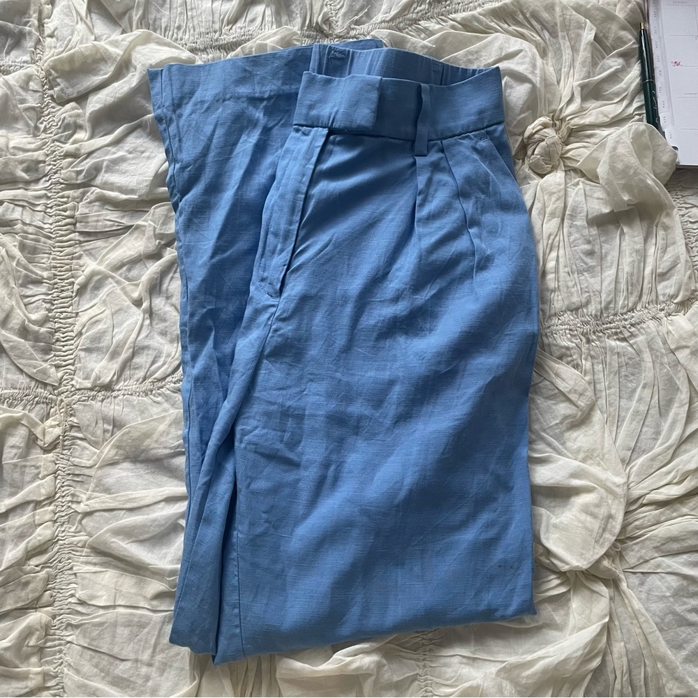 H&M blue dress pants